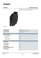 Datasheet for Siemens 3SU14001AA101DA0, EAN: 4011209950955