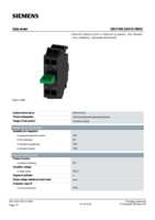 Datasheet for Siemens 3SU14002AA103BA0, EAN: 4011209950931