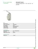Datasheet for Schneider Electric EZASHT100AC, EAN: 3303430301639