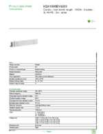 Datasheet for Schneider Electric KSA1000EV4203, EAN: 3606480003875