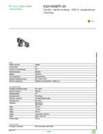 Datasheet for Schneider Electric KSA1000DTC40, EAN: 3606480003707
