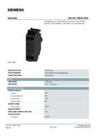 Datenblatt zu Siemens 3SU14011BG403AA0, EAN: 4011209938434