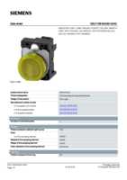 Datenblatt zu Siemens 3SU11066AA303AA0, EAN: 4011209959583