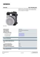 Datasheet for Siemens 3SU11066AA603AA0, EAN: 4011209959613