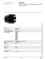 Datasheet for Schneider Electric ZBZ1600, EAN: 3389110842500