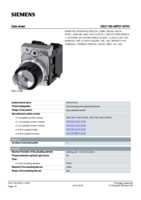 Datasheet for Siemens 3SU11504BF013PA0, EAN: 4011209956612