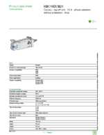 Datasheet for Schneider Electric KBC16DCB21, EAN: 3606480002229