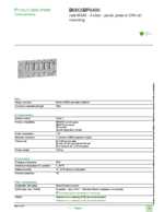 Datasheet for Schneider Electric BMXXBP0400, EAN: 3595863908862