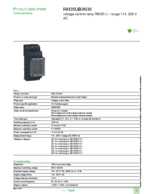Datenblatt zu Schneider Electric RM35UB3N30, EAN: 3389119405331
