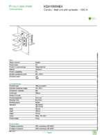 Datasheet for Schneider Electric KSA1000AE4, EAN: 3606480003493