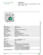 Datenblatt zu Schneider Electric XALE1011, EAN: 3389119017619