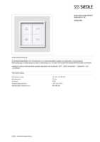 Datenblatt zu Siedle 200087980-00, EAN: 4015739879809