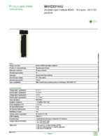 Datasheet for Schneider Electric BMXDDI1602, EAN: 3595863910001