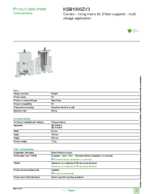 Datasheet for Schneider Electric KSB1000ZV3, EAN: 3606485012926