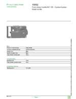 Datasheet for Schneider Electric 19092, EAN: 3303430190929