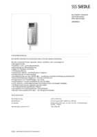 Datenblatt zu Siedle 200044623-00, EAN: 4015739446230