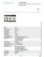 Datasheet for Schneider Electric LC3D320AP7, EAN: 3389110552393