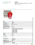 Datasheet for Schneider Electric GS2F3, EAN: 3389119410663