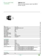 Datenblatt zu Schneider Electric ZB5AK1213, EAN: 3389110137903