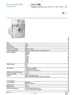 Datasheet for Schneider Electric LUCL18BL, EAN: 3389119407991