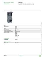 Datasheet for Schneider Electric LAD31, EAN: 3389110393804
