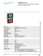 Datasheet for Schneider Electric ZB4BW7A3740, EAN: 3389119043748