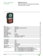 Datasheet for Schneider Electric ZB5AW7A3740, EAN: 3389119043359