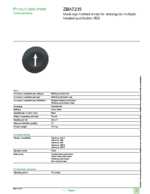 Datenblatt zu Schneider Electric ZBA7235, EAN: 3389119044196