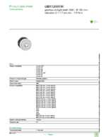 Datasheet for Schneider Electric GBX120003K, EAN: 3606480388439