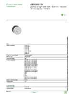 Datasheet for Schneider Electric GBX080015K, EAN: 3606480388378