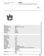 Datenblatt zu Schneider Electric ZBRT1, EAN: 3606480334726