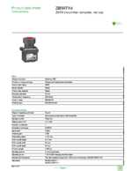 Datasheet for Schneider Electric ZB5RTA4, EAN: 3606480334610