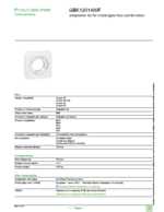 Datasheet for Schneider Electric GBK1201400F, EAN: 3606480397905