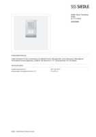 Datasheet for Siedle 200042880-00, EAN: 4015739428809