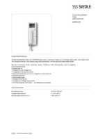 Datenblatt zu Siedle 200041340-00, EAN: 4015739413409