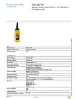 Datenblatt zu Schneider Electric XACA27141, EAN: 3389110943412