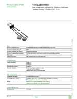 Datasheet for Schneider Electric VW3L2B001R30, EAN: 3389118367562