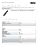 Datasheet for Phoenix Contact 2701408, EAN: 4046356746731