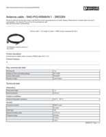 Datasheet for Phoenix Contact 2903264, EAN: 4046356743679