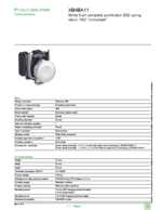 Datenblatt zu Schneider Electric XB4BA11, EAN: 3389118377929
