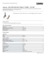 Datasheet for Phoenix Contact 2701362, EAN: 4046356743471