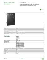 Datasheet for Schneider Electric LV432624, EAN: 3606480022494