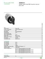 Datenblatt zu Schneider Electric ZB4BG04, EAN: 3389110651874