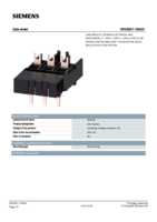 Datasheet for Siemens 3RA29211BA00, EAN: 4011209741133