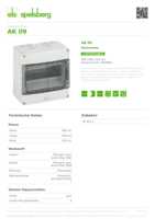 Datasheet for Spelsberg 73540901, EAN: 4013902063154