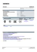 Datasheet for Siemens 3SB29082AF, EAN: 4011209028883