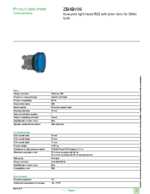 Datenblatt zu Schneider Electric ZB4BV06, EAN: 3389110889536