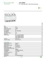 Datasheet for Schneider Electric A9C20884, EAN: 3606480375200
