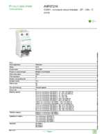 Datasheet for Schneider Electric A9F07216, EAN: 3606480438509