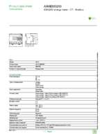 Datasheet for Schneider Electric A9MEM3250, EAN: 3606480481567